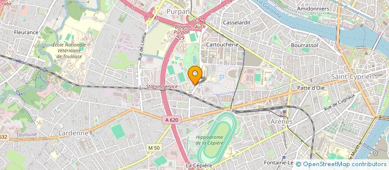 localisation de l'entreprise MADAME LAURE GONCALVES DE CARVALHO à TOULOUSE