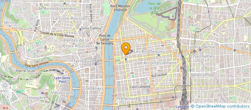 localisation de l'entreprise MADAME LAURE GONNET à LYON