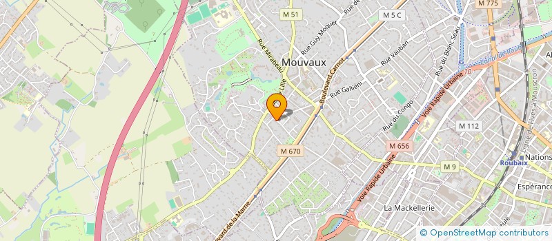 localisation de l'entreprise MADAME LAURE GOUIN DE ROUMILLY à MOUVAUX