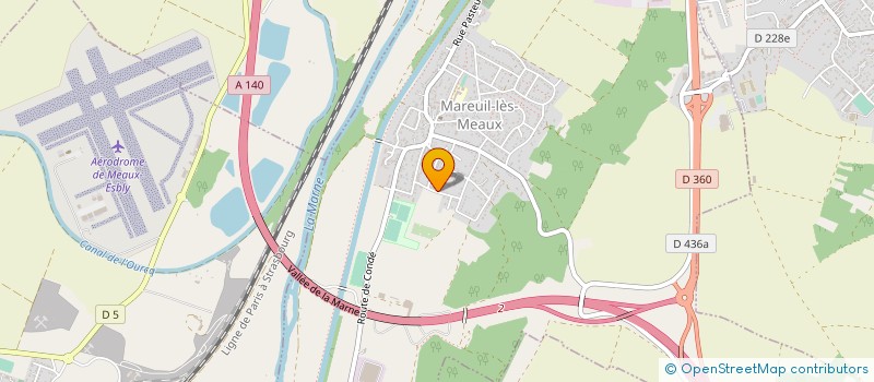 localisation de l'entreprise MADAME LAURE GOVIN à MAREUIL-LES-MEAUX