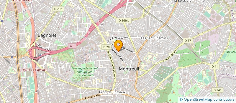 localisation de l'entreprise MADAME LAURE GRABIANOWSKI  VILLEMOMBLE