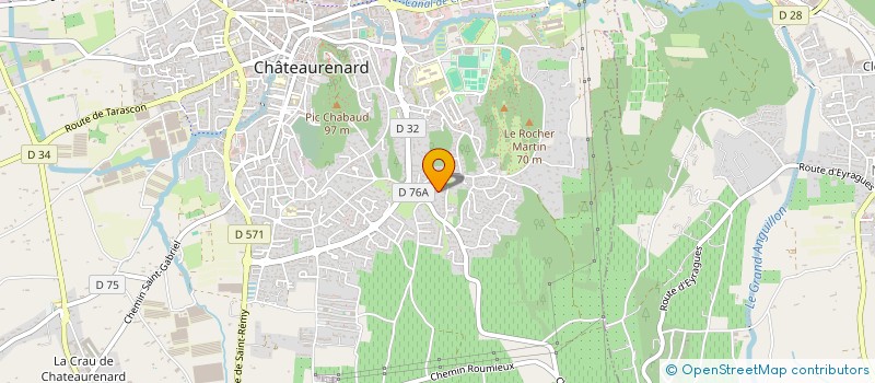 localisation de l'entreprise MADAME LAURE GREVY  CHATEAURENARD