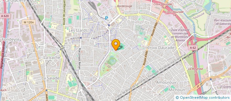 localisation de l'entreprise MADAME LAURE GUEGAN à TOULOUSE