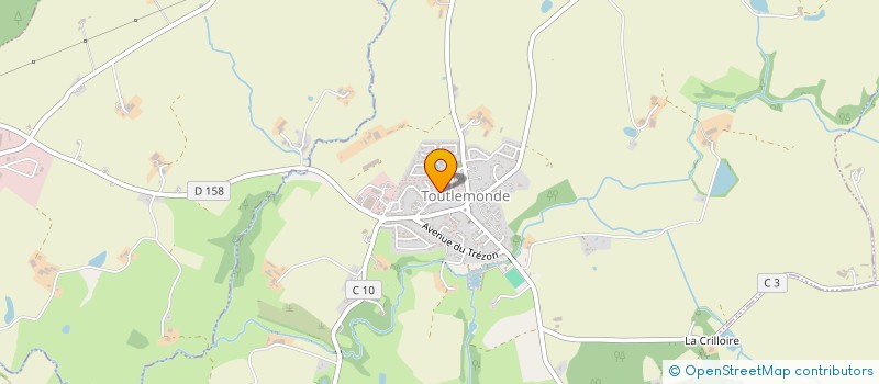 localisation de l'entreprise MADAME LAURE GUILLEMET  TOUTLEMONDE