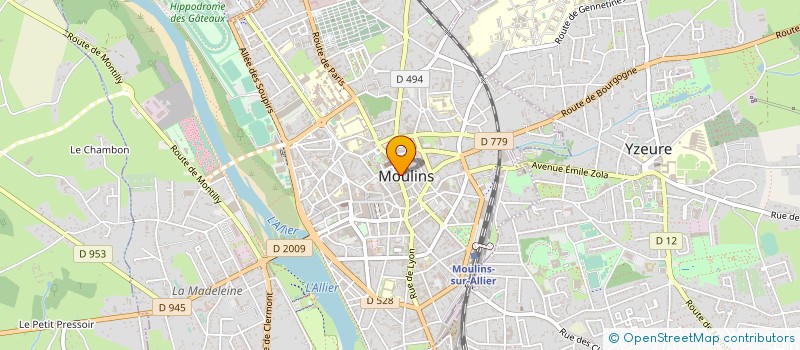 localisation de l'entreprise MADAME LAURE GUILLOT à MOULINS