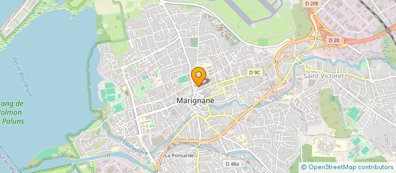 localisation de l'entreprise MADAME LAURE GUILLOT à MARIGNANE