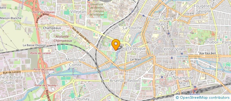 localisation de l'entreprise MADAME LAURE GUILLOU  RENNES