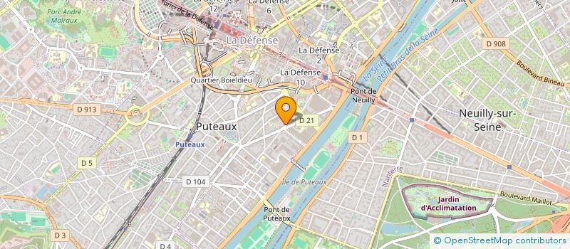 localisation de l'entreprise MADAME LAURE GUILLOUX à PUTEAUX