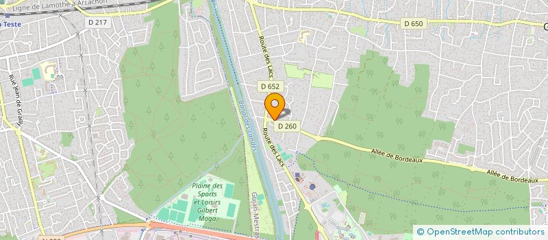 localisation de l'entreprise MADAME LAURE GUIRAUDON  GUJAN-MESTRAS