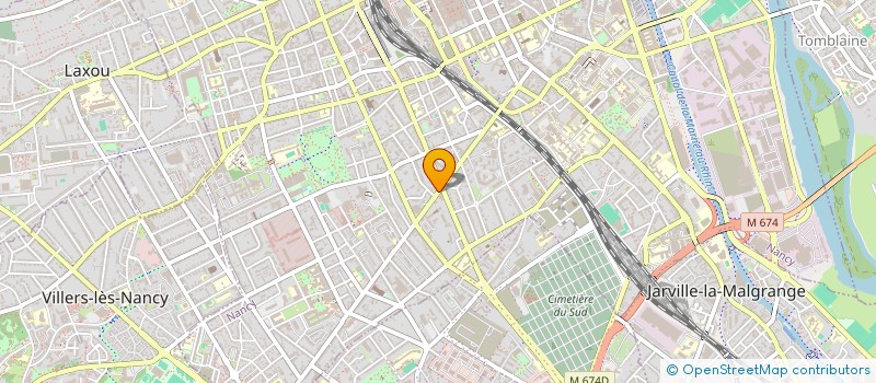 localisation de l'entreprise MADAME LAURE GUIRAUT  NANCY