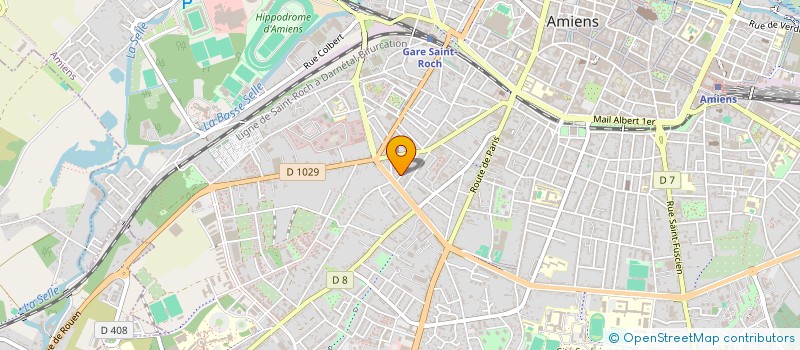 localisation de l'entreprise MADAME LAURE HAUDRECHY à AMIENS
