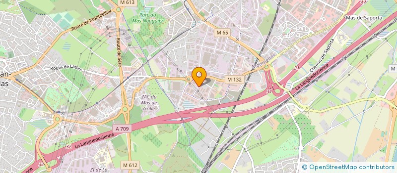 localisation de l'entreprise MADAME LAURE HEDRICOURT à MONTPELLIER