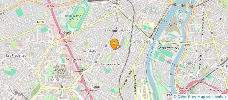 localisation de l'entreprise MADAME LAURE-HELENE GAY à TOULOUSE