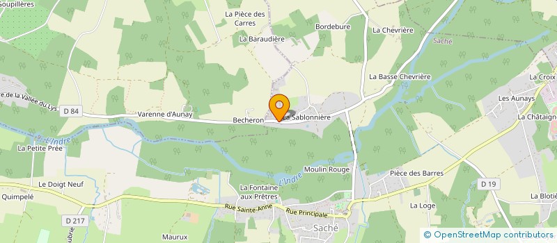 localisation de l'entreprise MADAME LAURE-HELENE RICHEZ  THILOUZE