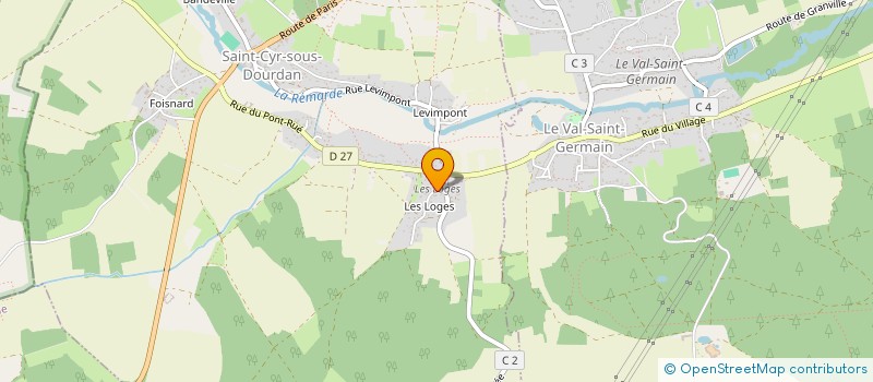 localisation de l'entreprise MADAME LAURE HENRY à SAINT-CYR-SOUS-DOURDAN