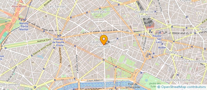 localisation de l'entreprise MADAME LAURE HUE DE LA COLOMBE  PARIS