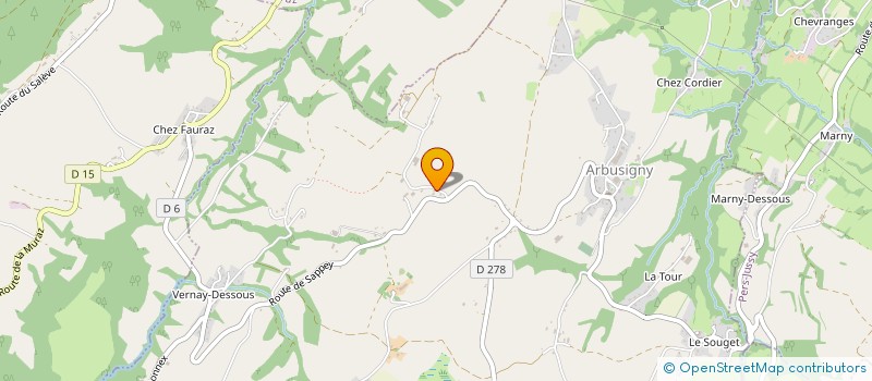 localisation de l'entreprise MADAME LAURE HUG  ARBUSIGNY