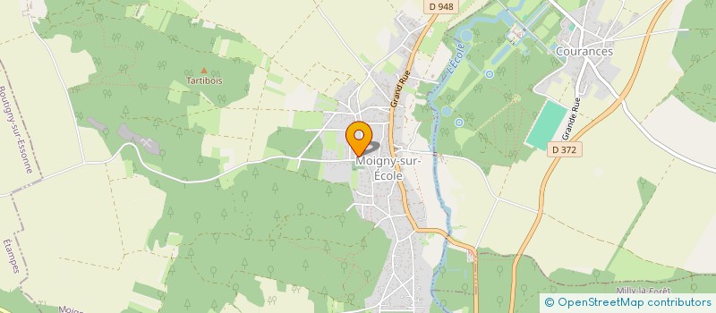 localisation de l'entreprise MADAME LAURE JACOB à MOIGNY-SUR-ECOLE