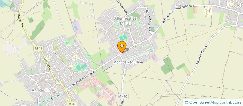 localisation de l'entreprise MADAME LAURE JAMBOU à ALLENNES-LES-MARAIS