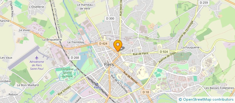 localisation de l'entreprise MADAME LAURE JARDIN à FLERS