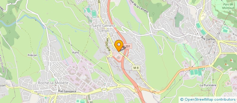 localisation de l'entreprise MADAME LAURE JARLOT  SAINT GENEST LERPT