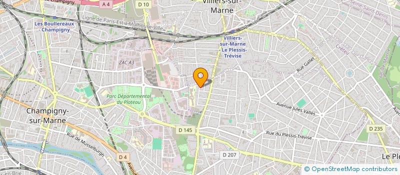 localisation de l'entreprise MADAME LAURE JAUNASSE à CHAMPIGNY-SUR-MARNE