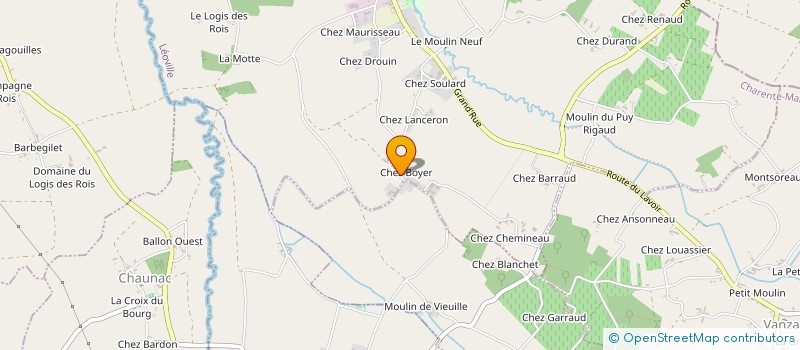 localisation de l'entreprise MADAME LAURE JEANSON  LEOVILLE