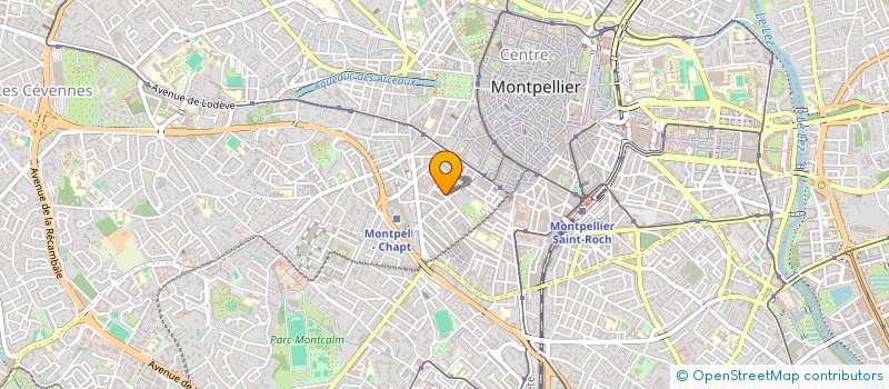 localisation de l'entreprise MADAME LAURE JOANIN à MONTPELLIER
