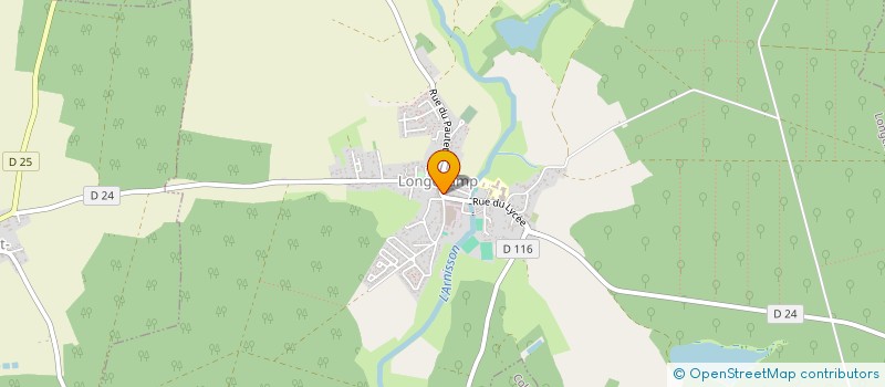 localisation de l'entreprise MADAME LAURE JOANNIER  LONGCHAMP