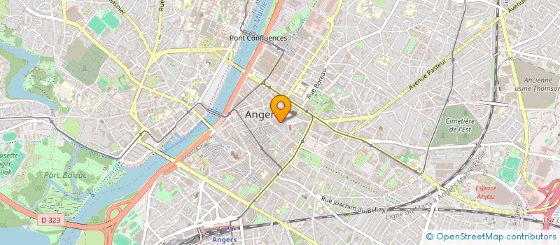 localisation de l'entreprise MADAME LAURE JOLLY à ANGERS