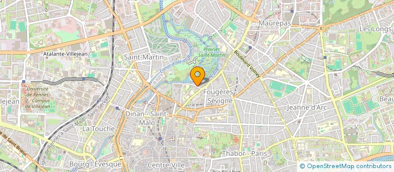 localisation de l'entreprise MADAME LAURE KAUFFMANN  RENNES