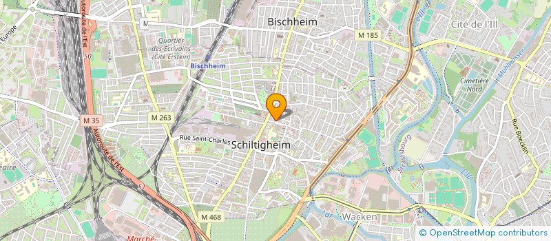 localisation de l'entreprise MADAME LAURE KIEFFER  SCHILTIGHEIM