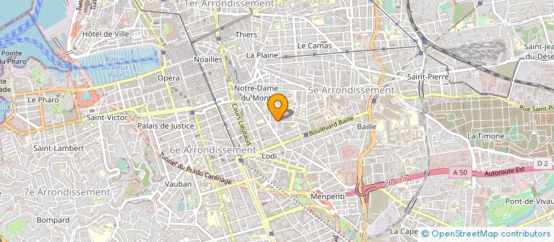 localisation de l'entreprise MADAME LAURE KLEIN à MARSEILLE