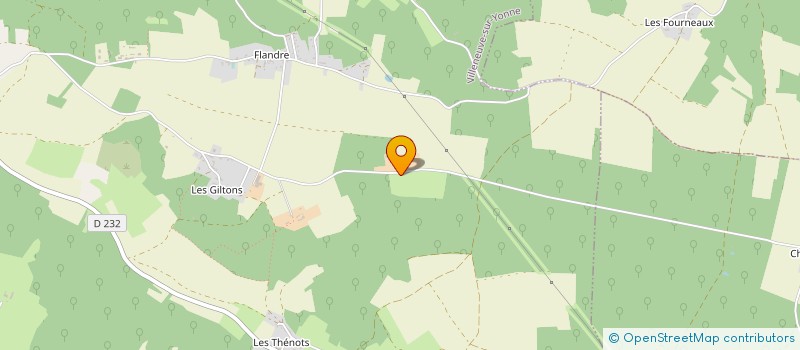 localisation de l'entreprise MADAME LAURE KODRATOFF  VILLENEUVE-SUR-YONNE