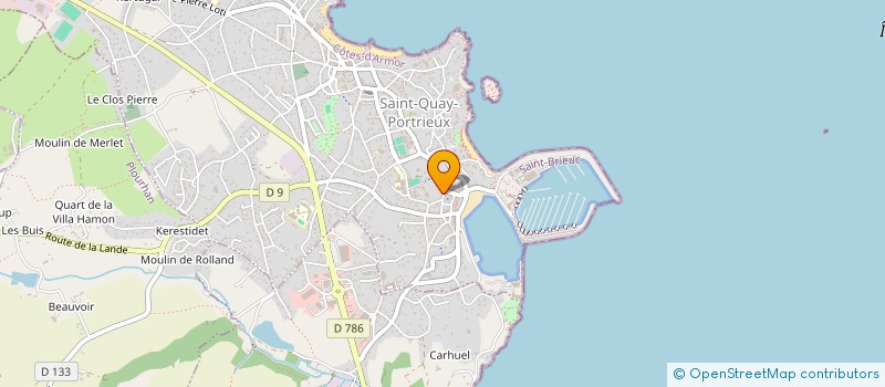 localisation de l'entreprise MADAME LAURE LACOLOMBE  LANVOLLON