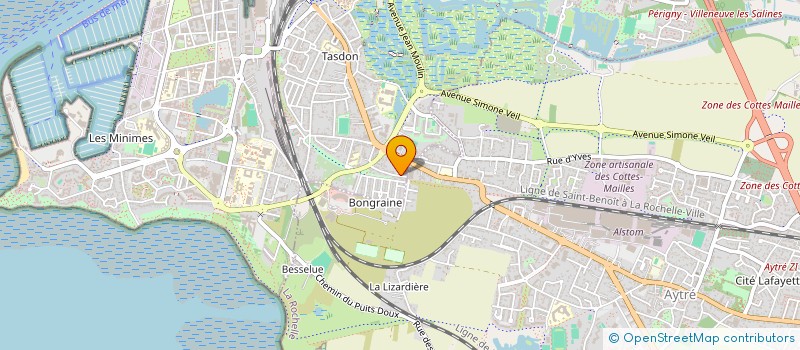 localisation de l'entreprise MADAME LAURE LACOSTE  LA ROCHELLE