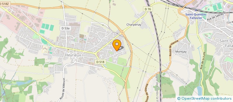 localisation de l'entreprise MADAME LAURE LAFONT  HEYRIEUX