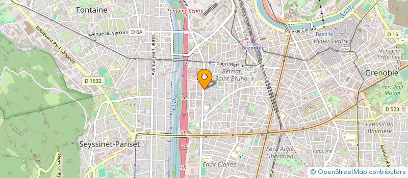 localisation de l'entreprise MADAME LAURE LAGRANGE à CHAMPIGNY-SUR-MARNE