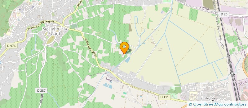 localisation de l'entreprise MADAME LAURE LAMBERT  ROCHEFORT-DU-GARD