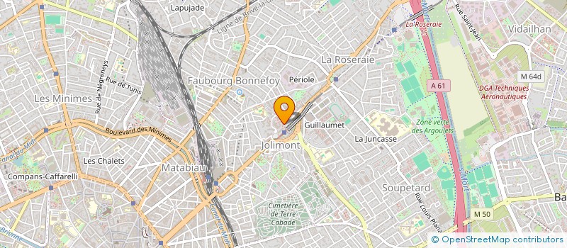 localisation de l'entreprise MADAME LAURE LAMBERT  TOULOUSE