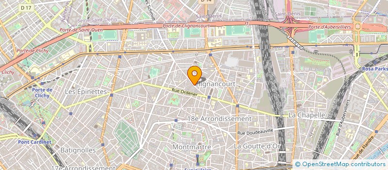 localisation de l'entreprise MADAME LAURE LANDART  PARIS