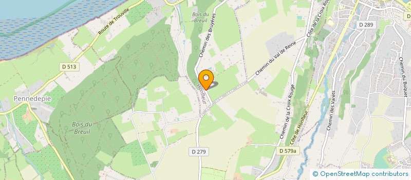 localisation de l'entreprise MADAME LAURE LAUNEY  HONFLEUR