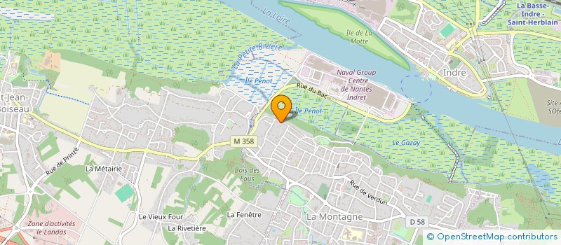 localisation de l'entreprise MADAME LAURE LAVERGNE  LA MONTAGNE