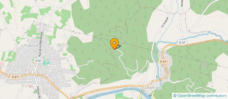 localisation de l'entreprise MADAME LAURE LE TUAL  DOUELLE