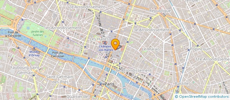 localisation de l'entreprise MADAME LAURE LEFEVRE  PARIS