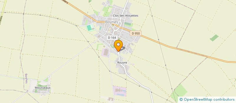 localisation de l'entreprise MADAME LAURE LELIEVRE à BOYNES