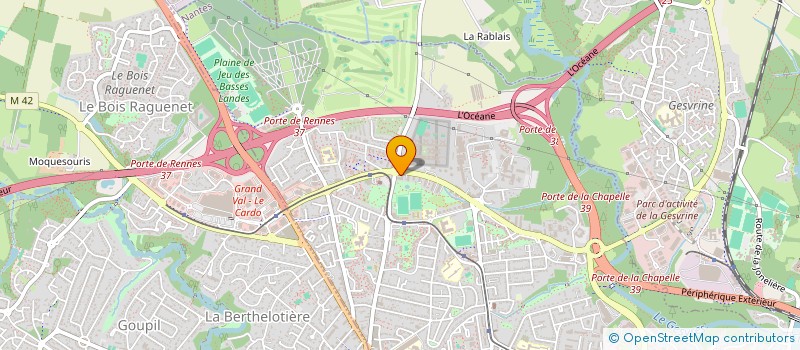 localisation de l'entreprise MADAME LAURE LELOU  NANTES