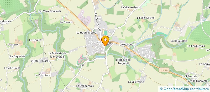 localisation de l'entreprise MADAME LAURE LEMONNIER à CORSEUL