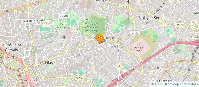localisation de l'entreprise MADAME LAURE LEPRINCE  ROMAINVILLE