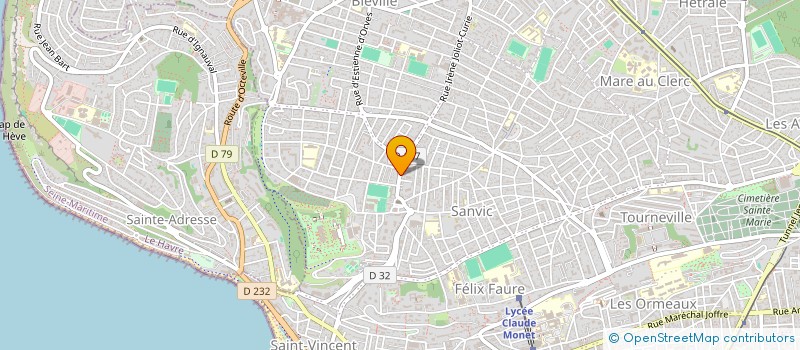 localisation de l'entreprise MADAME LAURE LESCIEUX  LE HAVRE